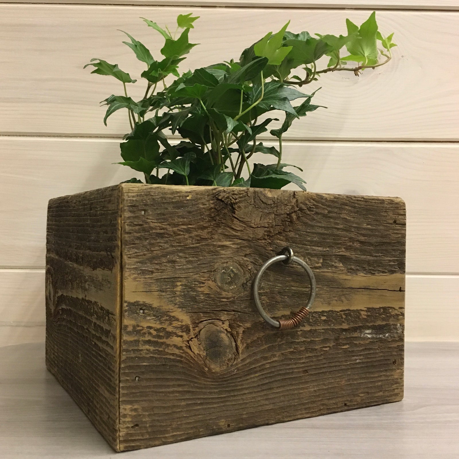 Sisustuslaatikko vanha puu, pieni