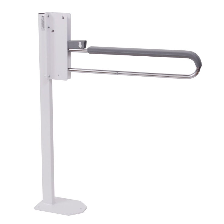 OIVAPALVELUT. Tukikaiteen jalustan avulla tukikaide voidaan asentaa paikkoihin joissa tukikaidetta ei voi kiinnittää suoraan seinään