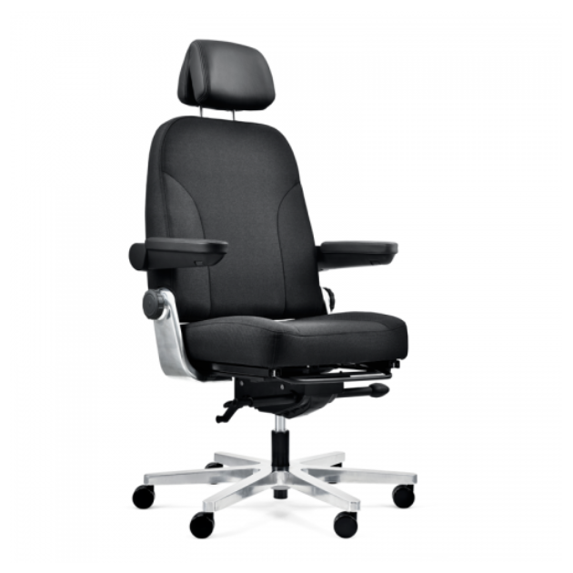 VALVOMO työtuoli, ammattimaiseen käyttöön suunniteltu kestävä ja tukeva ergonominen työtuoli. OIVAPALVELUT.fi