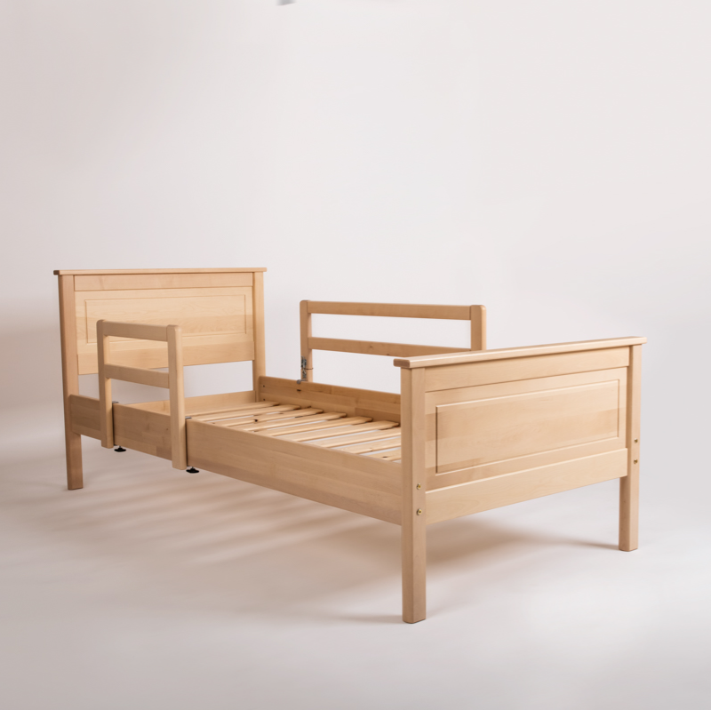 OIVAPALVELUT. OLIVIA korotettu seniorisänky, hoivasänky kotiin tai hoivakotiin, myös erikoismitoilla, sänkyyn saatavissa kattava lisävarustevalikoima.