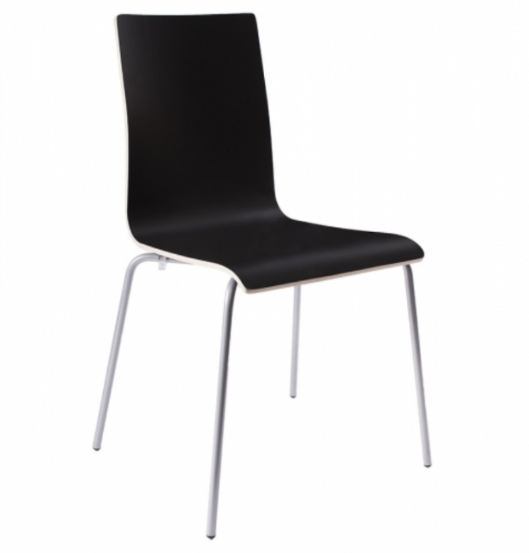 OIVAPALVELUT. PLUS on kevyt, kestävä ja moderni asiakastuoli. PLUS tuolin runko on teräsputkea ja tuolin istuinpinnat ovat helppohoitoista laminaattia. 