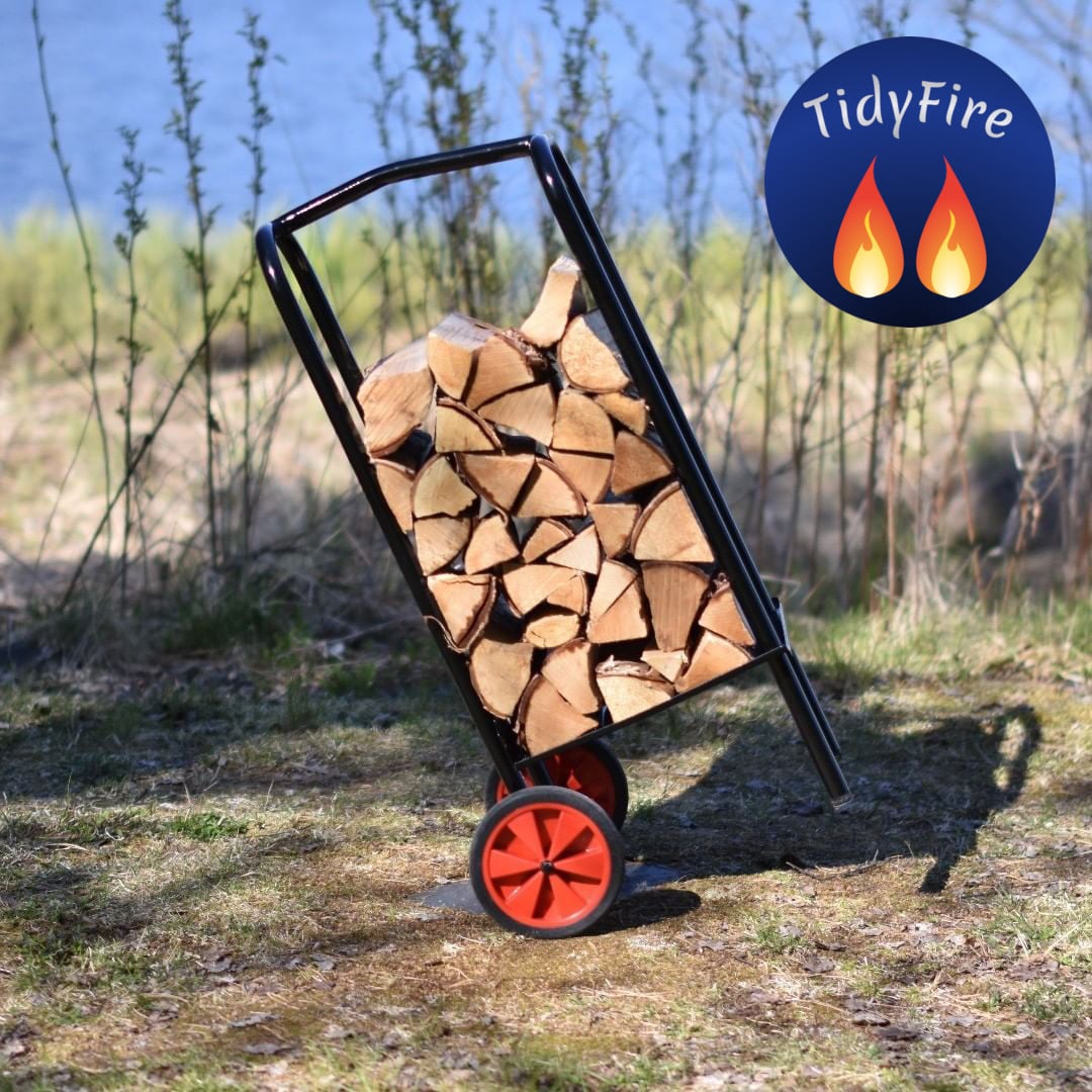 TidyFire WoodCart - RAPUT KULKEVA KLAPITELINE - Varustele omasi!